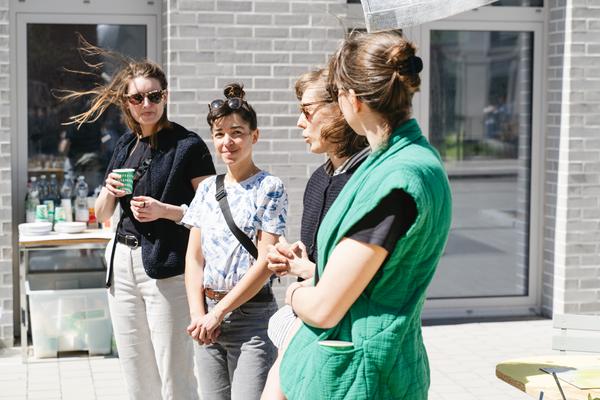 Creatives for Vienna – Making Spaces X Klima Biennale Wien: Die Anhaltestelle (Straßenbahnlinie O, 25.04.2026) Foto: Wirtschaftsagentur Wien / eSeL.at - Robert Puteanu