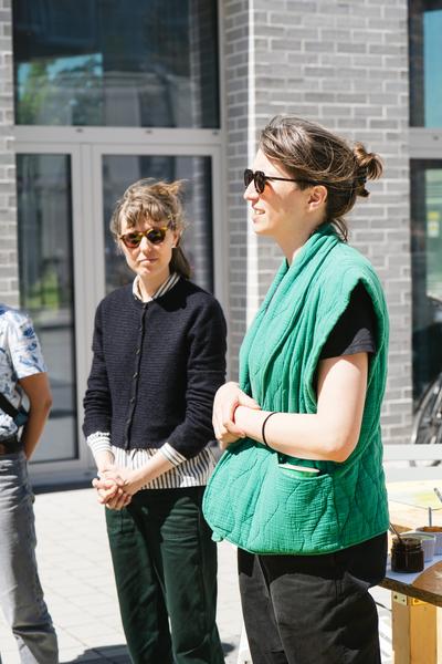 Creatives for Vienna – Making Spaces X Klima Biennale Wien: Die Anhaltestelle (Straßenbahnlinie O, 25.04.2026) Foto: Wirtschaftsagentur Wien / eSeL.at - Robert Puteanu