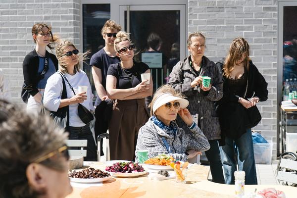 Creatives for Vienna – Making Spaces X Klima Biennale Wien: Die Anhaltestelle (Straßenbahnlinie O, 25.04.2026) Foto: Wirtschaftsagentur Wien / eSeL.at - Robert Puteanu