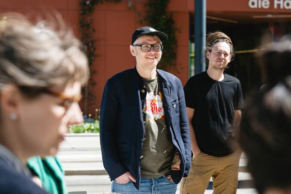 Creatives for Vienna – Making Spaces X Klima Biennale Wien: Die Anhaltestelle (Straßenbahnlinie O, 25.04.2026) Foto: Wirtschaftsagentur Wien / eSeL.at - Robert Puteanu