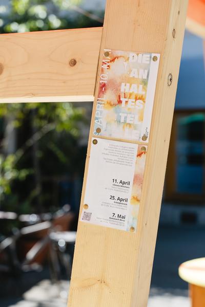 Creatives for Vienna – Making Spaces X Klima Biennale Wien: Die Anhaltestelle (Straßenbahnlinie O, 25.04.2026) Foto: Wirtschaftsagentur Wien / eSeL.at - Robert Puteanu