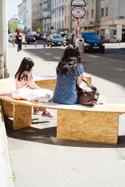 Creatives for Vienna â Making Spaces X Klima Biennale Wien: Die Anhaltestelle (StraÃenbahnlinie O, 25.04.2026) Foto: Wirtschaftsagentur Wien / eSeL.at - Robert Puteanu