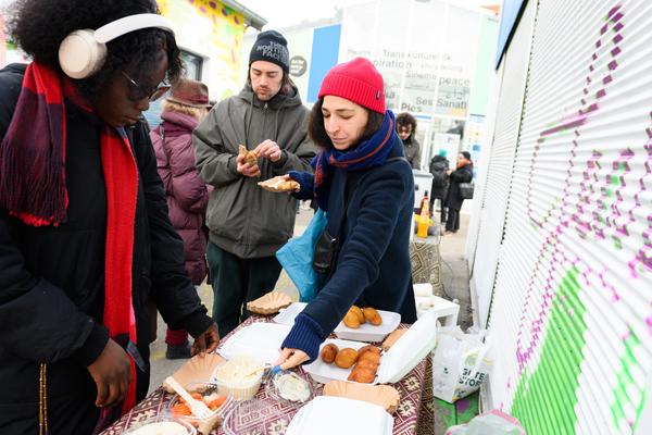 From Fear to Love - Fearless Mural (Brunnenpassage, 06.12.2025) Foto: eSeL.at - Joanna Pianka