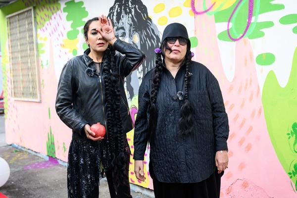 From Fear to Love - Fearless Mural (Brunnenpassage, 06.12.2025) Foto: eSeL.at - Joanna Pianka