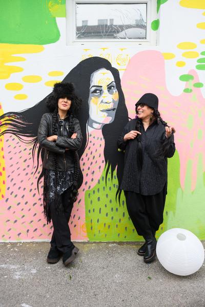 From Fear to Love - Fearless Mural (Brunnenpassage, 06.12.2025) Foto: eSeL.at - Joanna Pianka