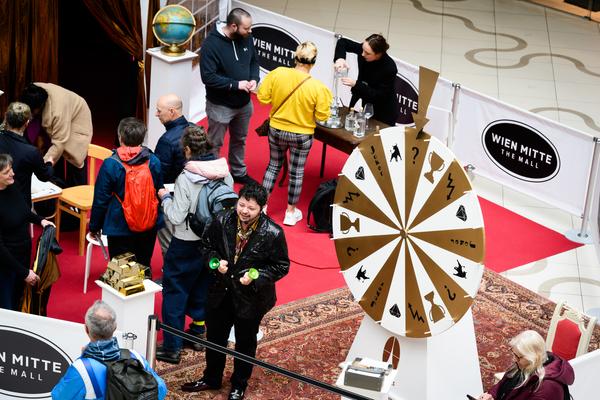 Klima Biennale 2026: FutureLeaks. The BIG Casino (Wien Mitte The Mall, 23.04. - 25.04.2026) Foto: eSeL.at - Joanna Pianka