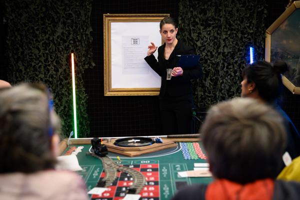 Klima Biennale 2026: FutureLeaks. The BIG Casino (Wien Mitte The Mall, 23.04. - 25.04.2026) Foto: eSeL.at - Joanna Pianka