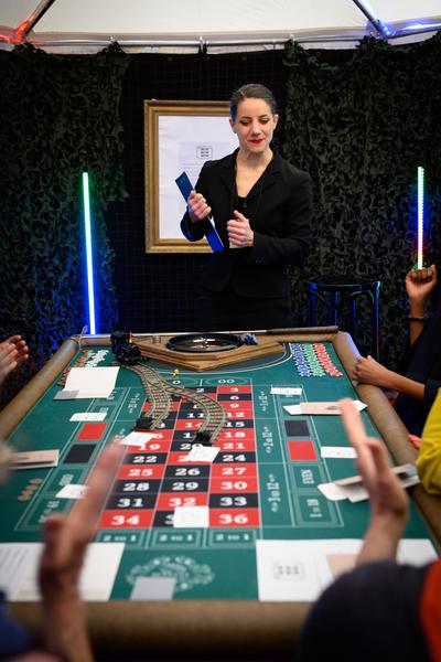 Klima Biennale 2026: FutureLeaks. The BIG Casino (Wien Mitte The Mall, 23.04. - 25.04.2026) Foto: eSeL.at - Joanna Pianka