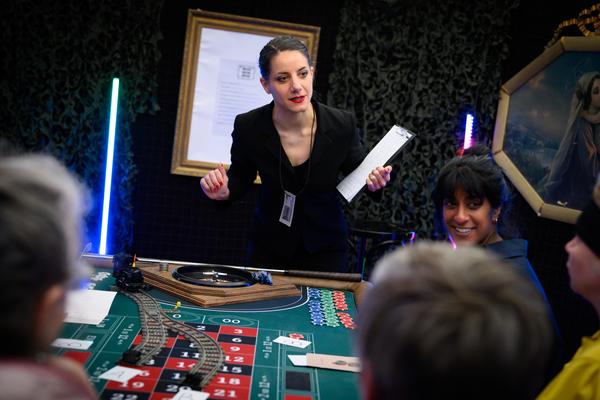 Klima Biennale 2026: FutureLeaks. The BIG Casino (Wien Mitte The Mall, 23.04. - 25.04.2026) Foto: eSeL.at - Joanna Pianka