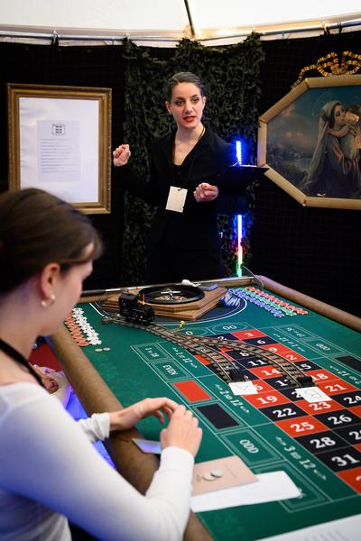 Klima Biennale 2026: FutureLeaks. The BIG Casino (Wien Mitte The Mall, 23.04. - 25.04.2026) Foto: eSeL.at - Joanna Pianka