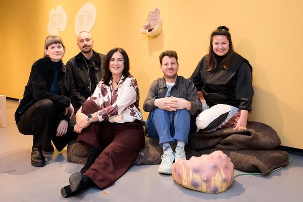 Fuzzy Earth - The Belly Knows Before the Brain (KunstHausWien, 15.10.2025 - 25.01.2026) Foto: eSeL.at - Joanna Pianka