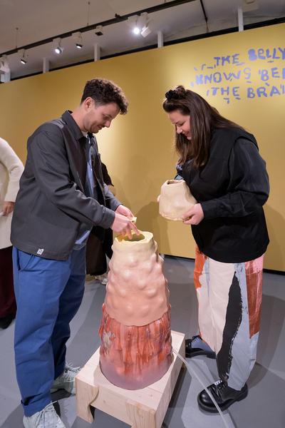 Fuzzy Earth - The Belly Knows Before the Brain (KunstHausWien, 15.10.2025 - 25.01.2026) Foto: eSeL.at - Joanna Pianka