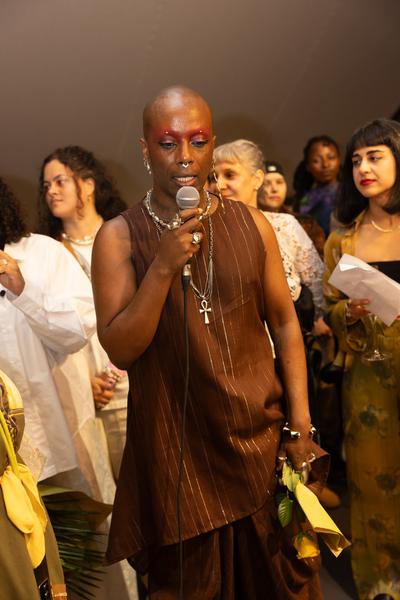 Opening: Gê Viana "Anunciação das Ardências" (Mezekere, 2.10.2026) Foto: eSeL.at - Lorenz Seidler