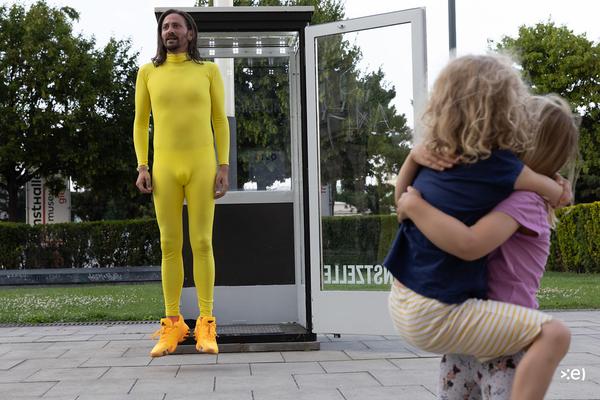 Kunstzelle MQ: Aftershow - Luigi Guerrieri (29.6.2022) Foto: eSeL.at - Lorenz Seidler Foto: eSeL.at - Lorenz Seidler