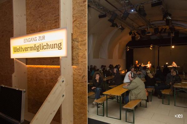 MuseumsQuartier Wien: Die Projektemacher*innen – Szenen des Entwerfens #4 (20.9.2015, Arena21) <a href="http://esel.cc/projektemacherInnen" rel="noreferrer nofollow">esel.cc/projektemacherInnen</a> | Foto: <a href="http://eSeL.at" rel="noreferrer nofollow">eSeL.at</a> Foto: eSeL.at