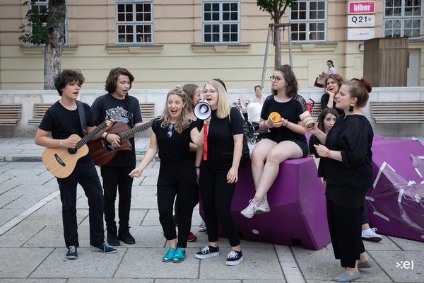 MuseumsQuartier: POPAK goes mumok - KinderKulturParcours (16.6.2018) <a href="https://www.mqw.at/programm/kinderkulturparcours" rel="noreferrer nofollow">www.mqw.at/programm/kinderkulturparcours</a> | Foto: eSeL Foto: eSeL.at - Lorenz Seidler