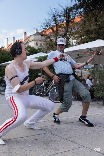 MuseumsQuartier Wien: Walking Concert - Austrofred (12.9.2021, Libellen-Wochenende) Foto: eSeL.at - Lorenz Seidler Foto: eSeL.at - Lorenz Seidler