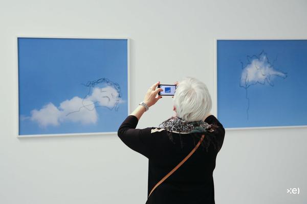 mumok: Flaka Haliti - I see a face, do you see a face (6.6.-5-10.2014, press conference) <a href="http://www.mumok.at/de/events/flaka-haliti" rel="noreferrer nofollow">www.mumok.at/de/events/flaka-haliti</a> | Foto: <a href="http://eSeL.at" rel="noreferrer nofollow">eSeL.at</a> Foto: eSeL.at