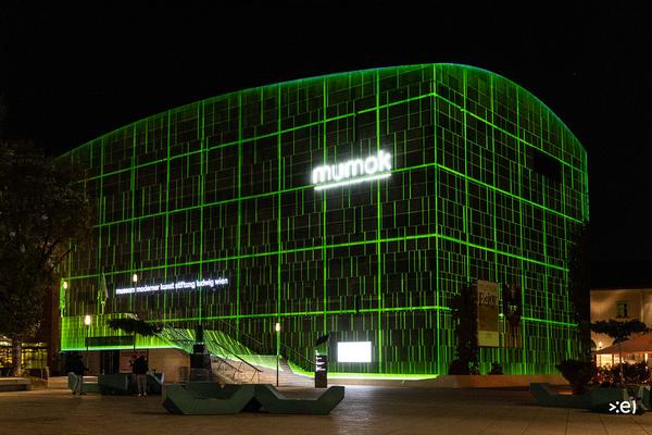 MuseumsQuartier Wien: re:flexion - Lumine Projections (21.10. – 28.10.2021) Foto: eSeL.at - Lorenz Seidler Foto: eSeL.at - Lorenz Seidler