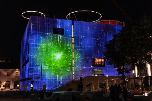 MuseumsQuartier Wien: re:flexion - Lumine Projections (21.10. – 28.10.2021) Foto: eSeL.at - Lorenz Seidler Foto: eSeL.at - Lorenz Seidler