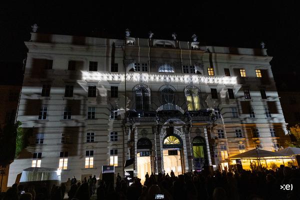 MuseumsQuartier Wien: re:flexion - Lumine Projections (21.10. – 28.10.2021) Foto: eSeL.at - Lorenz Seidler Foto: eSeL.at - Lorenz Seidler