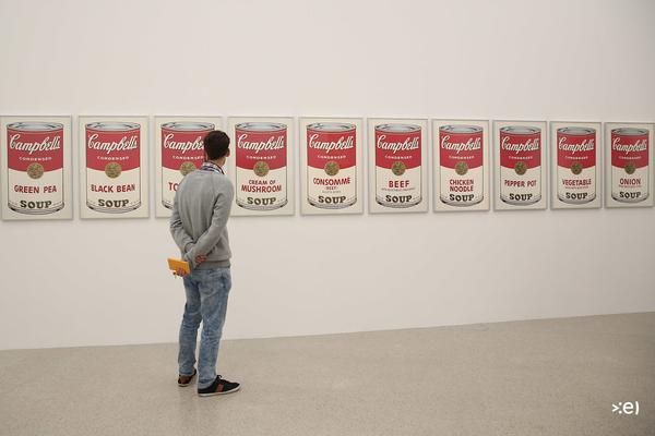 mumok: Andy Warhol - Campell Soup Can I (1968). In: Ludwig Goes Pop (12.2. - 13.9.2015) <a href="http://esel.cc/LudwigGoesPop" rel="noreferrer nofollow">esel.cc/LudwigGoesPop</a> | Foto: <a href="http://eSeL.at" rel="noreferrer nofollow">eSeL.at</a> Foto: eSeL.at