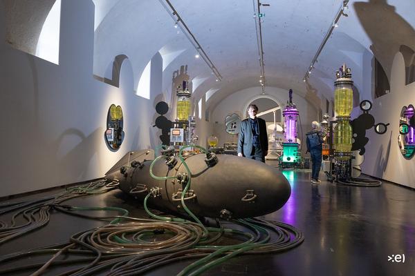 Thomas Feuerstein "METABOLICA" (MQ Freiraum &amp; MQ Salon, 18.9.2025 - 1.2.2026) Foto: eSeL.at - Lorenz Seidler