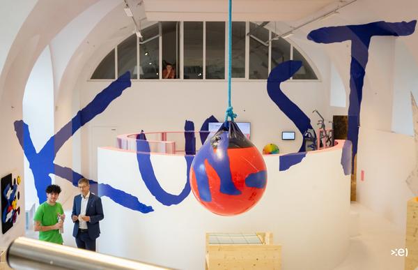 "Kunst &amp; Spiel" Mitmach-Ausstellung (Zoom Kindermuseum, ab 3.10.2024) Foto: eSeL.at - Lorenz Seidler