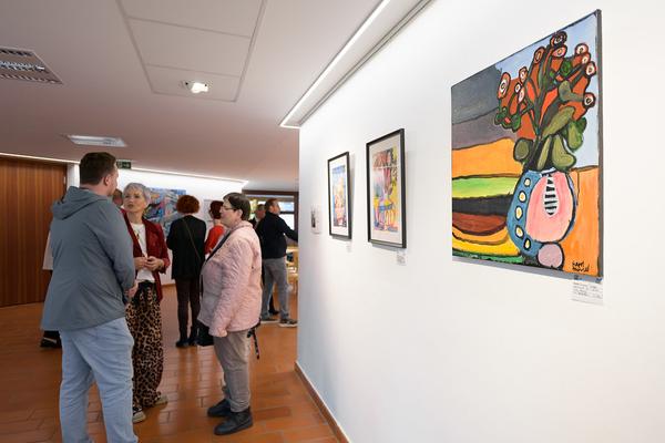 Viertelfestival: Gestatten, Kunsthof Seidenberg. Kunst als inklusive Begegnungszone (BildungsZentrum St. Benedikt, 22.05.2025) Foto: eSeL.at - Joanna Pianka
