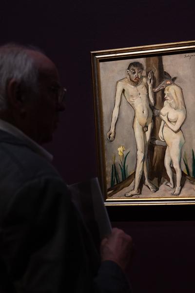 Gothic Modern. Munch, Beckmann, Kollwitz (Albertina, 19.9.2025 - 11.1.2026) Foto: eSeL.at - Lorenz Seidler