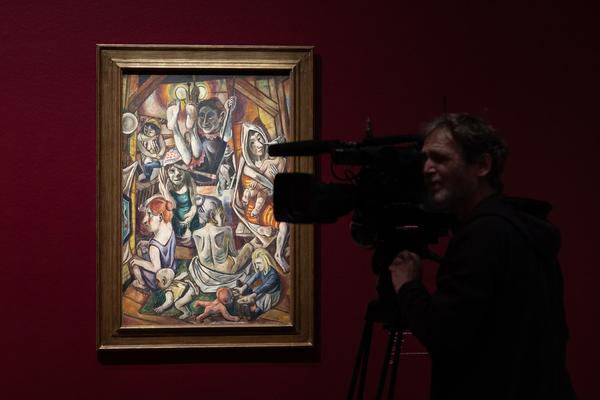 Gothic Modern. Munch, Beckmann, Kollwitz (Albertina, 19.9.2025 - 11.1.2026) Foto: eSeL.at - Lorenz Seidler
