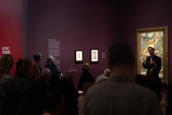 Gothic Modern. Munch, Beckmann, Kollwitz (Albertina, 19.9.2025 - 11.1.2026) Foto: eSeL.at - Lorenz Seidler