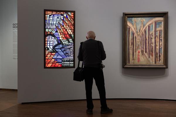Gothic Modern. Munch, Beckmann, Kollwitz (Albertina, 19.9.2025 - 11.1.2026) Foto: eSeL.at - Lorenz Seidler