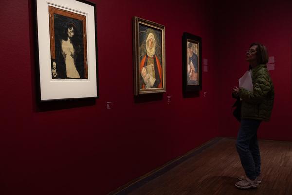 Gothic Modern. Munch, Beckmann, Kollwitz (Albertina, 19.9.2025 - 11.1.2026) Foto: eSeL.at - Lorenz Seidler