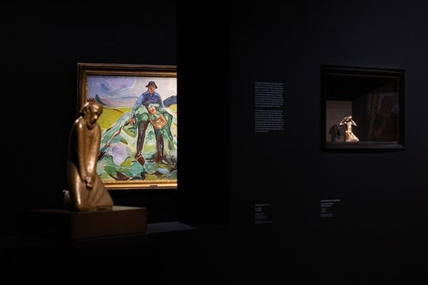 Gothic Modern. Munch, Beckmann, Kollwitz (Albertina, 19.9.2025 - 11.1.2026) Foto: eSeL.at - Lorenz Seidler