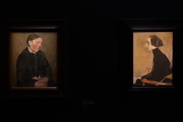 Gothic Modern. Munch, Beckmann, Kollwitz (Albertina, 19.9.2025 - 11.1.2026) Foto: eSeL.at - Lorenz Seidler