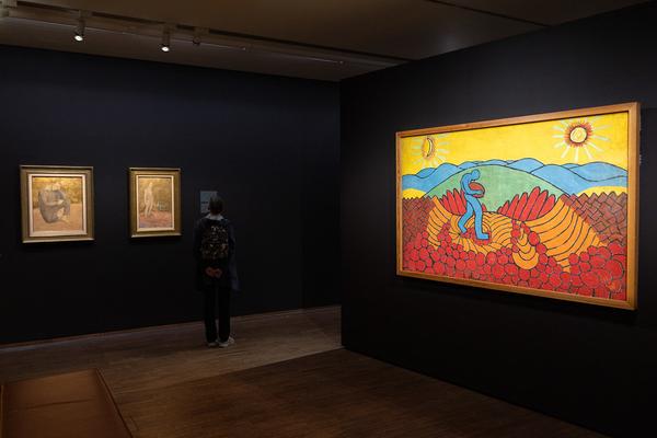 Gothic Modern. Munch, Beckmann, Kollwitz (Albertina, 19.9.2025 - 11.1.2026) Foto: eSeL.at - Lorenz Seidler