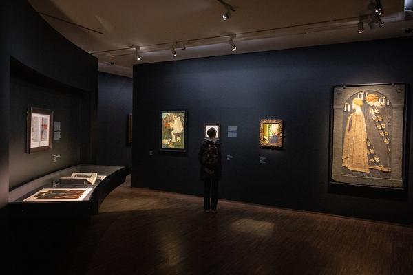 Gothic Modern. Munch, Beckmann, Kollwitz (Albertina, 19.9.2025 - 11.1.2026) Foto: eSeL.at - Lorenz Seidler