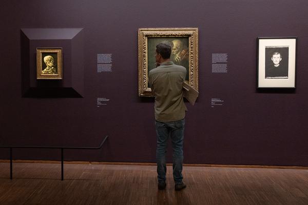 Gothic Modern. Munch, Beckmann, Kollwitz (Albertina, 19.9.2025 - 11.1.2026) Foto: eSeL.at - Lorenz Seidler