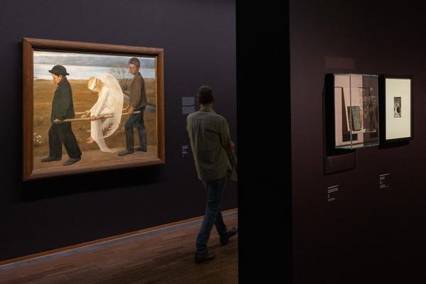 Gothic Modern. Munch, Beckmann, Kollwitz (Albertina, 19.9.2025 - 11.1.2026) Foto: eSeL.at - Lorenz Seidler