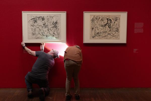 Gothic Modern. Munch, Beckmann, Kollwitz (Albertina, 19.9.2025 - 11.1.2026) Foto: eSeL.at - Lorenz Seidler