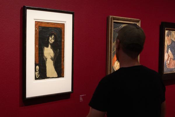 Gothic Modern. Munch, Beckmann, Kollwitz (Albertina, 19.9.2025 - 11.1.2026) Foto: eSeL.at - Lorenz Seidler