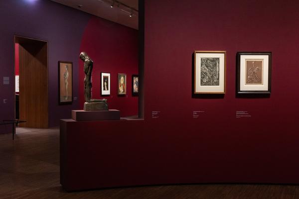 Gothic Modern. Munch, Beckmann, Kollwitz (Albertina, 19.9.2025 - 11.1.2026) Foto: eSeL.at - Lorenz Seidler