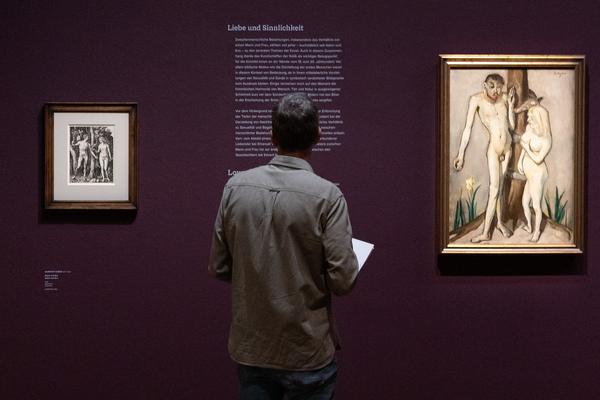 Gothic Modern. Munch, Beckmann, Kollwitz (Albertina, 19.9.2025 - 11.1.2026) Foto: eSeL.at - Lorenz Seidler