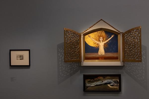 Gothic Modern. Munch, Beckmann, Kollwitz (Albertina, 19.9.2025 - 11.1.2026) Foto: eSeL.at - Lorenz Seidler