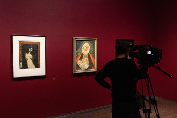 Gothic Modern. Munch, Beckmann, Kollwitz (Albertina, 19.9.2025 - 11.1.2026) Foto: eSeL.at - Lorenz Seidler