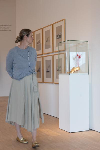 Greta Schödl: Spuren meines Lebens (Landesgalerie Niederösterreich, 24.5. - 8.11.2026) Foto: eSeL.at - Lorenz Seidler