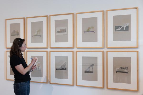 Greta Schödl: Spuren meines Lebens (Landesgalerie Niederösterreich, 24.5. - 8.11.2026) Foto: eSeL.at - Lorenz Seidler