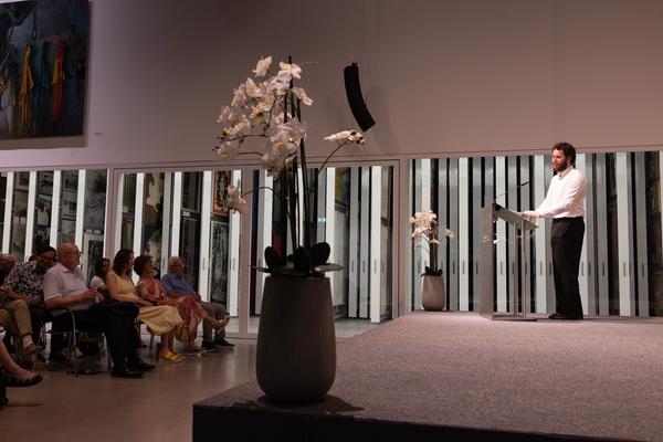 Grey Time (Jeremias Altmann &amp; Andreas Tanzer) "Traglast" (Museum Angerlehner, 27.6.2026) Foto: eSeL.at - Lorenz Seidler