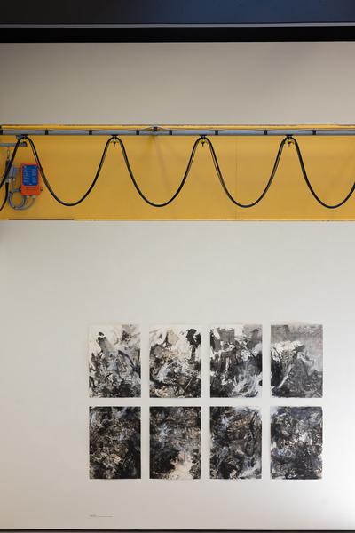 Grey Time (Jeremias Altmann &amp; Andreas Tanzer) "Traglast" (Museum Angerlehner, 27.6. - 1.11.2026) Foto: eSeL.at - Lorenz Seidler